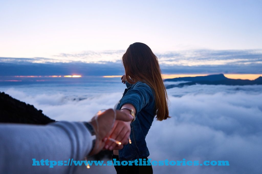 clouds, sky, mountain