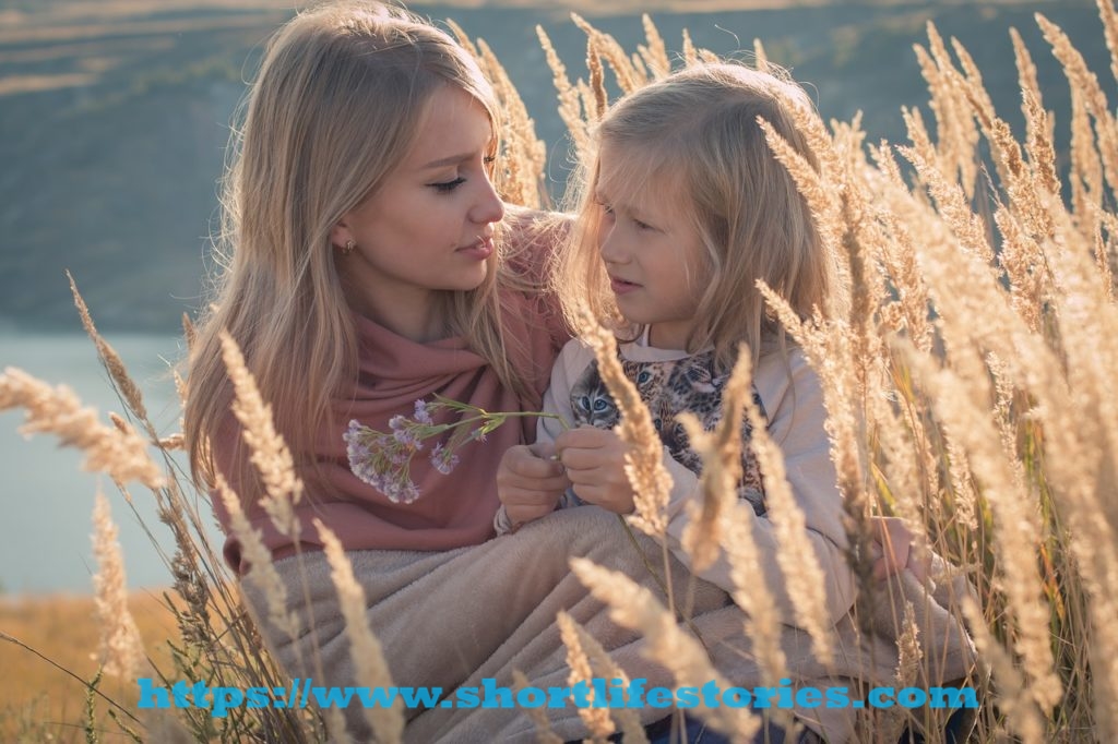 family, mom and daughter, baby